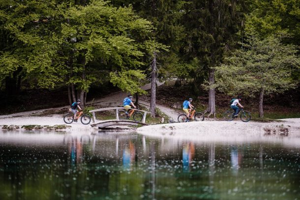 Jasna lake in Kranjska Gora